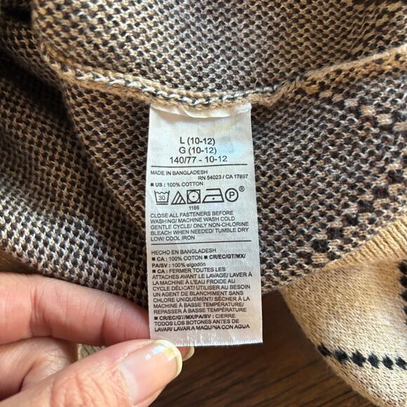 OLD NAVY | Girls Horse Slouchy Cardigan Large (10-12) - Picture 5 of 5